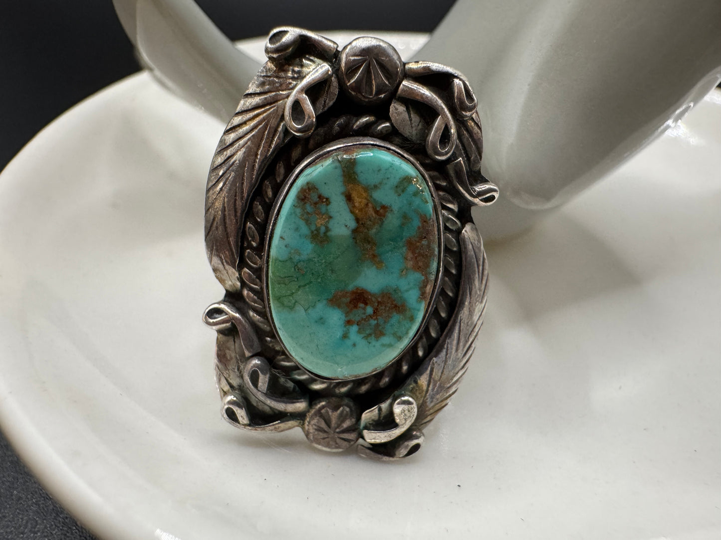 Native American Sterling Silver Ring - Size 6.75